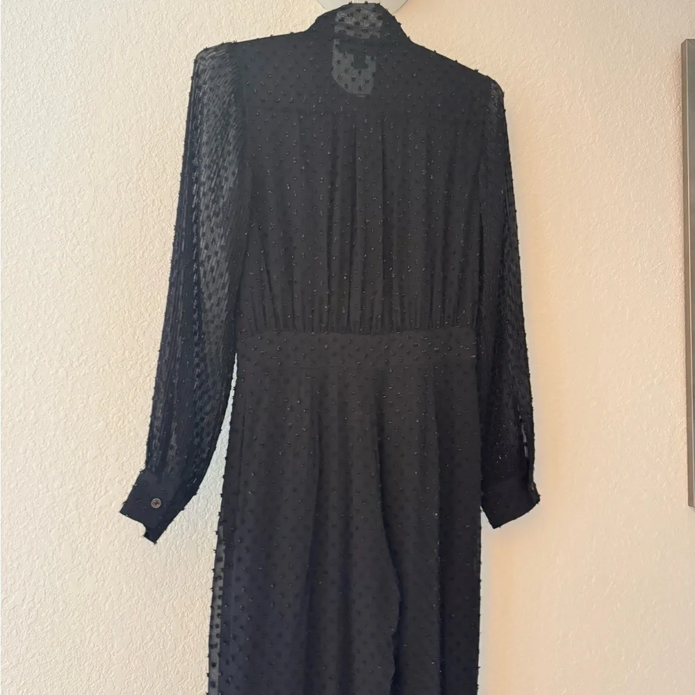 Michael Kors Black Tie Glamour Women's‎ Size 4 Wide Leg Evening Jumpsuit